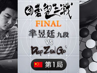 囲碁電王戦FINAL 第1局 芈昱廷九段 vs DeepZenGo