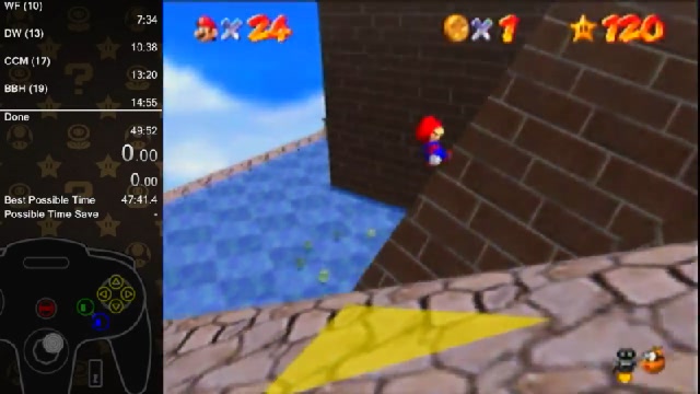 マリオ64　70枚RTA　世界狙い（まだ詐欺）