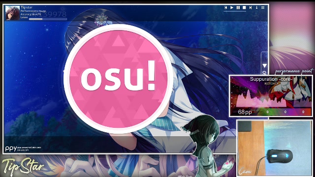 Osu マウス感度上げました マウスオンリー 04 24 金 21 10開始 ニコニコ生放送