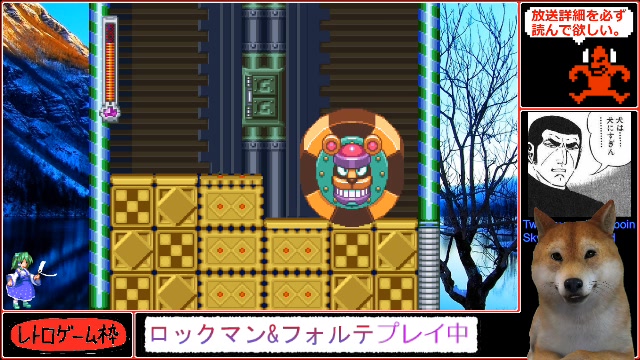 犬人間のレゲー枠 バ柴肉おじ ロックマン フォルテをプレイ まずはフォルテ 07 29 水 23 32開始 ニコニコ生放送