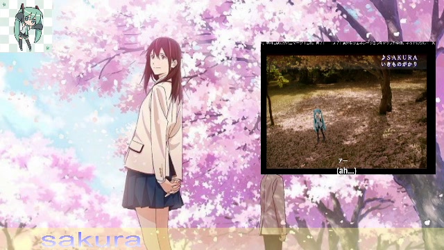 ニコカラ いきものがかり Sakura ニコニコ動画