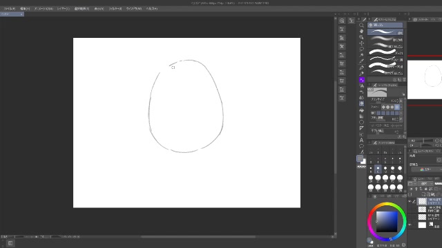 何故か肋骨を描く放送