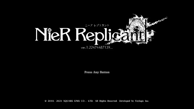 Nier Replicant 泡沫ノ言葉が良すぎてもう 15 Ps4からブロードキャスト 21 05 03 月 08 06開始 ニコニコ生放送