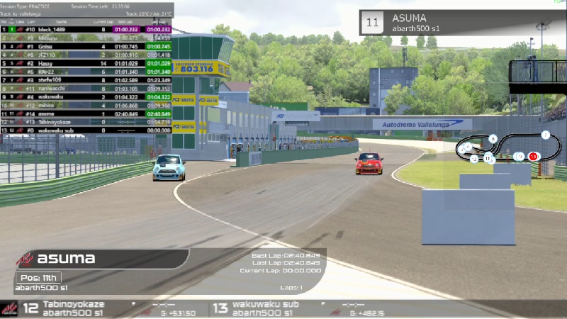 【LIVE】#31 Goisuさん主催 ABARTH Championship in Vallelunga club 「開幕戦」わくわく ...