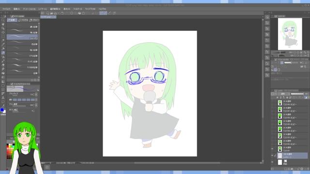 お絵描きのこのこ（歌コレ準備）